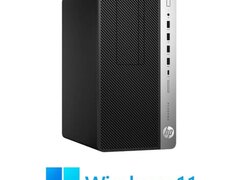 Calculatoare HP ProDesk 600 G4 MT, Hexa Core i5-8500T, 8GB DDR4, Win 11 Home